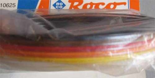 ROCO  - 10m X 5 POLE 0,7mm WIRE (UNUSED IN PKT)