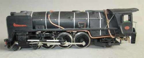 HO SCALE - SAR CLASS 16E 4-6-0 STEAM LOCO & TENDER, PROFFESIONALLY BUILT (BOXED)