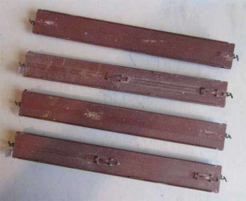 WALTHERS HO SCALE - SET OF 4 TRAILER TRAIN WAGONS - AS PER FOTOS