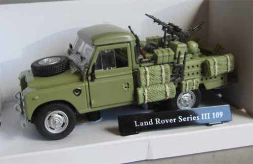 CARARAMA 1/43 SCALE - LAND ROVER MILITARY - NEW BOXED