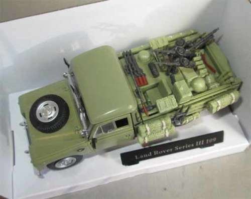 CARARAMA 1/43 SCALE - LAND ROVER MILITARY - NEW BOXED
