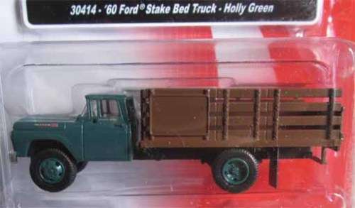 MINI METALS 1/87 HO SCALE - 1960 FORD STAKE BED TRUCK (NEW CARDED)