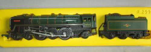 TRI-ANG OO SCALE - R.259S 4-6-2 "BRITANIA" LOCO & R.35 TENDER - BOXED