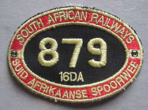 SAR 16DA 879 CLOTHE BADGE 80 X 55mm (NEW)