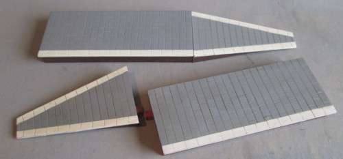 HORNBY HO SCALE - CAST RESIN STATION PLATFORM - SEE FOTO