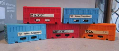MATCHBOX - 5 X CONTAINERS