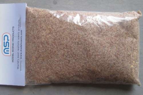 MSP N SCALE - BROWN BALLAST 300 grams per PKT.