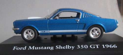 ATLAS 1/43 SCALE - 1966 FORD MUSTANG SHELBY 350 GT (NEW BOXED)