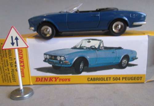DINKY 1423 - PEUGEOT 504 CABRIOLET (NEW BOXED)