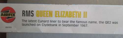 AIRFIX 1:600 RMS QUEEN ELIZABETH II KIT - SEALED IN BOX