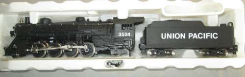MEHANO HO SCALE - 2-8-2 STEAM LOCO & TENDER UP # 3524, LIKE NEW, NO OUTER BOXED