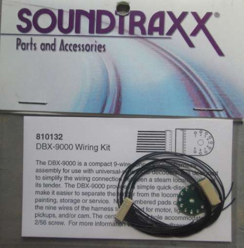 SOUNDTRAXX - DBX-9000 WIRING KIT (NEW)