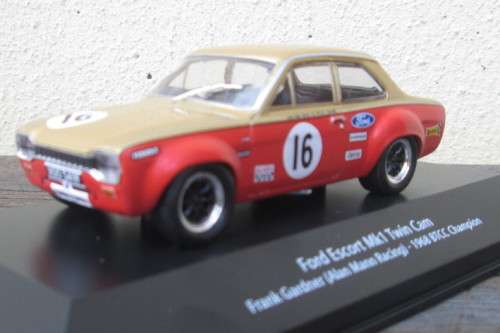 ATLAS 1/43 SCALE - FORD ESCORT Mk1 BTCC, BASIL MANN RACING  - NEW BOXED