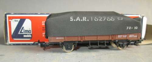 LIMA HO SCALE - SAR TARPAULIN WAGON - BOXED