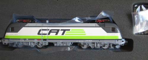 ROCO HO GAUGE - EU ELECTRIC LOCO "CAT" WITH DCC - AS NEW BOXED