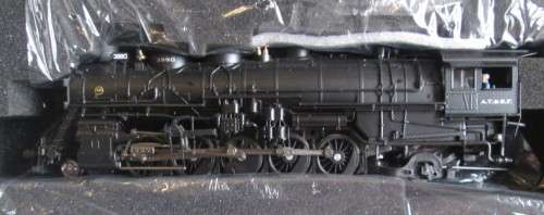 BROADWAY PAROGON HO SCALE - AT&SF 2-10-2 STEAM LOCO SOUND & DCC - BOXED