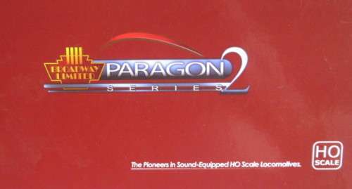 BROADWAY PAROGON HO SCALE - AT&SF 2-10-2 STEAM LOCO SOUND & DCC - BOXED