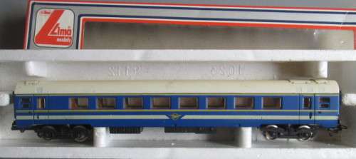 LIMA HO SCALE - SAR BLUE TRAIN PASSENGER COACH (BOXED)