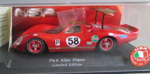 NSR - FORD P68 ALAN MANN RACING # 58, MADE IN ITALY - BOXED