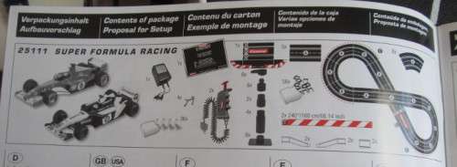CARRERA 1/32 SCALE - FORMULA 1 RACING SET, SEE BELOW, AS PER FOTOS