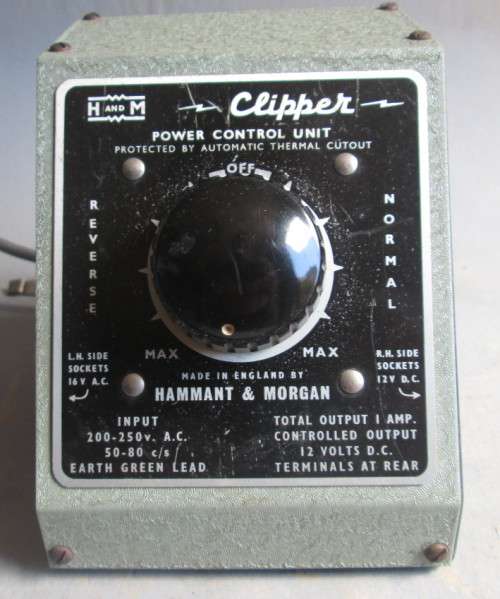 HAMMANT & MORGAN - CLIPPER 12V TRANSFORMER/CONTROLLER (BOXED)