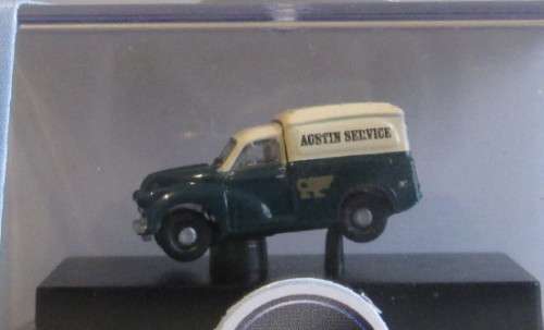 OXFORD 1/148 N SCALE - MORRIS MINOR VAN AUSTIN SERVICE (NEW BOXED)
