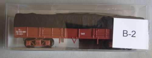 CMD HO SCALE - SAR B-2 OPEN TARPAULIN WAGON  (NEW BOXED)