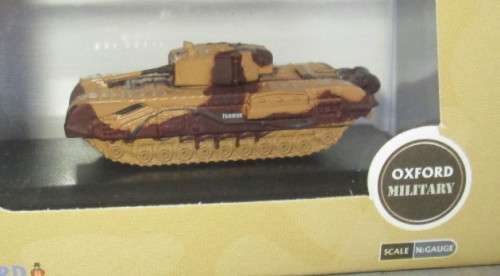 OXFORD 1/148 N SCALE - CHURCHILL TANK (NEW BOXED)