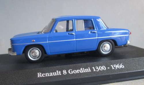 ATLAS 1/43 SCALE - 1966 RENAULT 8 GORDINI 1300  (NEW BOXED)