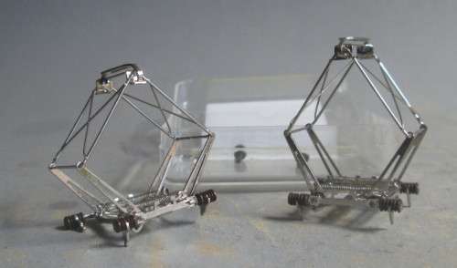 SOMMERFELDT HO SCALE - 2 X PANTOS, OLD SBB LOCOS - MINT IN BOX