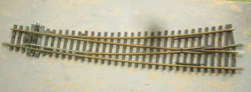 PECO HO SCALE - LEFT HAND CURVED POINT