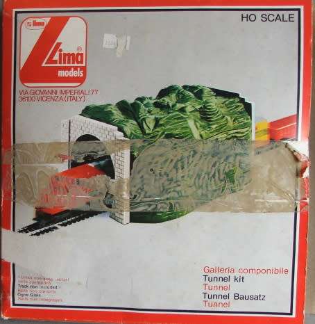 LIMA HO SCALE - TUNNEL KIT, EXCELLANT CONDITION, LIKE NEW, BOXED