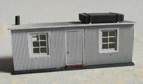 HO SCALE - SAR OLD STYLE MOBILE OFFICES, DETAILED, HAND MADE IN SA