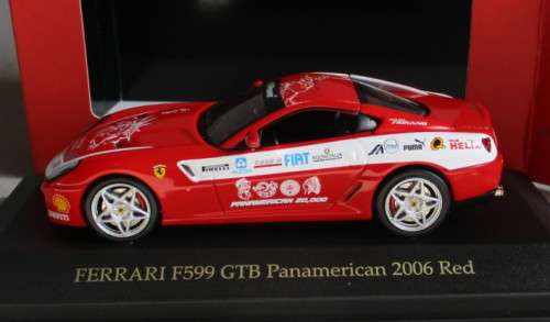 IXO HO SCALE - FERRARI F599 GTB PANAMRICAN (BOXED)