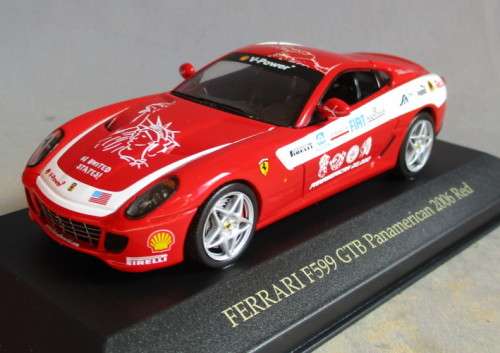 IXO HO SCALE - FERRARI F599 GTB PANAMRICAN (BOXED)