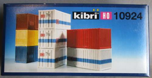 KIBRI HO SCALE - CONTAINER KIT - MINT BOXED