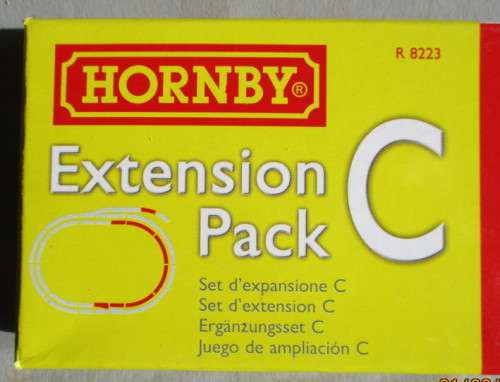 HORNBY HO SCALE - EXTENSION TRACK C PACK - BOXED