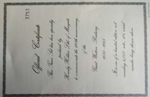 HORNBY OO SCALE - R775 150th ANNIVERSARY GWR BOXED SET COMPLETE, SEE BELOW