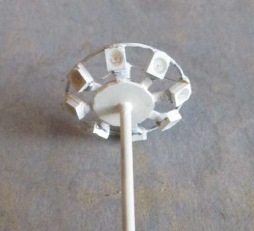 SAR LED YARD LAMP - HEIGHT 165mm WITH 8 LEDS