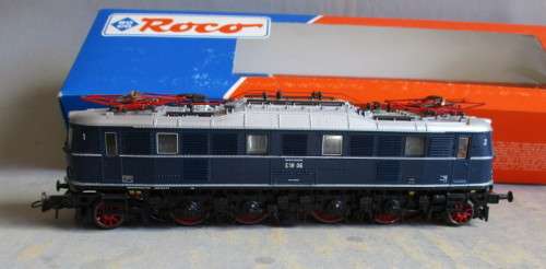 ROCO HO SCALE - 43729 DB E18 06 ELECTRIC LOCO DCC READY (BOXED)