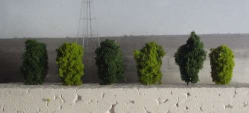 MSP - 6 X SHRUBS, 15MM - NEW CARDED