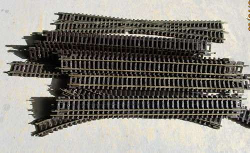 PECO N SCALE - 18 X PIECE JOB LOT TRACKS