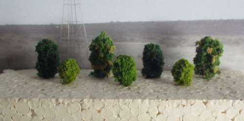 MSP - 7 X SHRUBS HEIGHT - 5-15mm, NEW CARDED