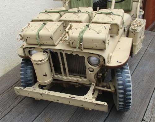 DRAGON 1/6 SCALE - WW II SAS NORTH AFRICA MILITARY JEEP