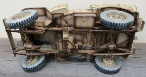 DRAGON 1/6 SCALE - WW II SAS NORTH AFRICA MILITARY JEEP