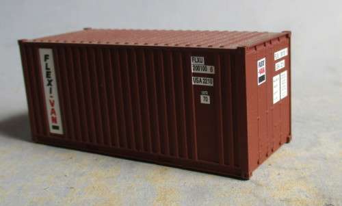 HO SCALE - FLEXI VAN CONTAINER
