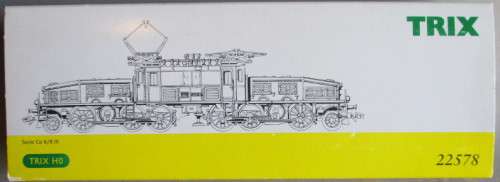 TRIX HO SCALE - SWISS RAILWAYS (SBB Switzerland) CLASS GE 6/8 KROKODIL ELECTRIC LOCO (BOXED)