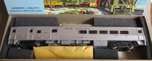 ATHEARN HO SCALE - NEW HAVEN US MAIL POWERED LOCO CAR - AS NEW BOXED