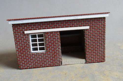 SAR HO SCALE STATION WAITING ROOM