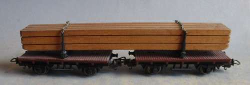 LIMA HO SCALE - DOUBLE WOOD WAGON